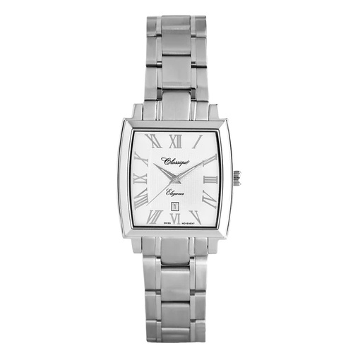 27mm Womens Swiss Quartz Watch With Stainless Steel Band By CLASSIQUE