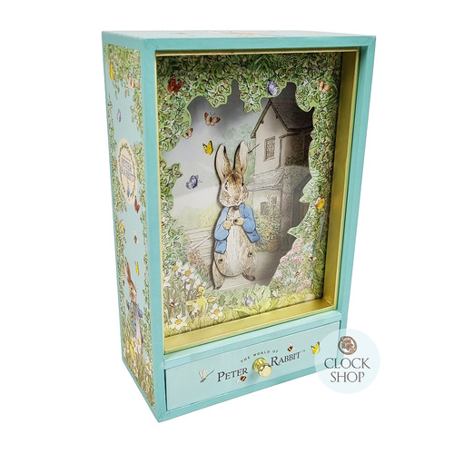 Dancing Peter Rabbit In Garden Music Box & Nightlight (Vivaldi- Spring) image