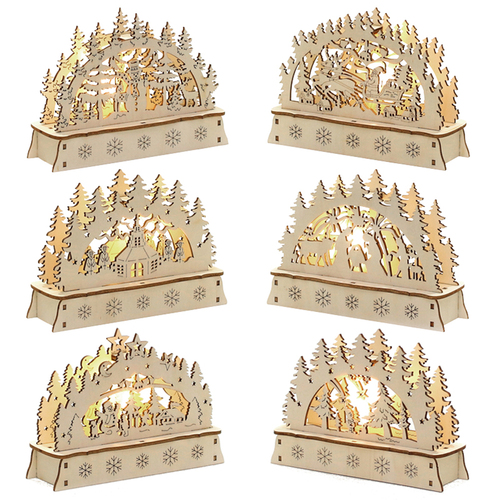 15cm LED Candle Arch- Assorted Designs image