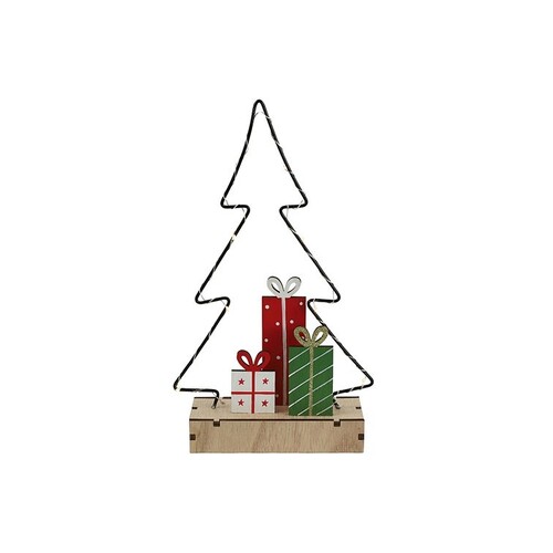 27.5cm LED Ornamental Christmas Tree With Presents