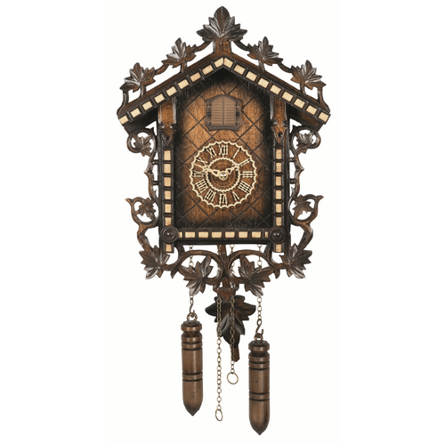 Railroad House Battery Cuckoo Clock 35cm By TRENKLE
