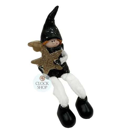 19cm Girl Holding Gold Star Shelf Sitter- Assorted Designs image