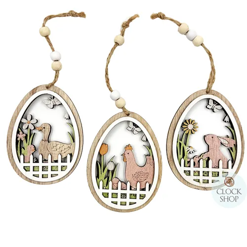 10cm Country Farm Hanging Decoration - Assorted Designs image