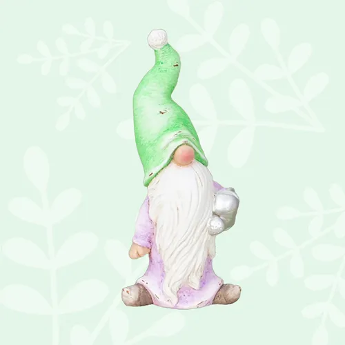Basil Meadowbrook | 32cm Garden Gnome With Watering Can