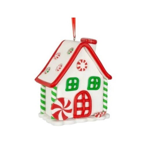9cm Candy House Hanging Decoration image