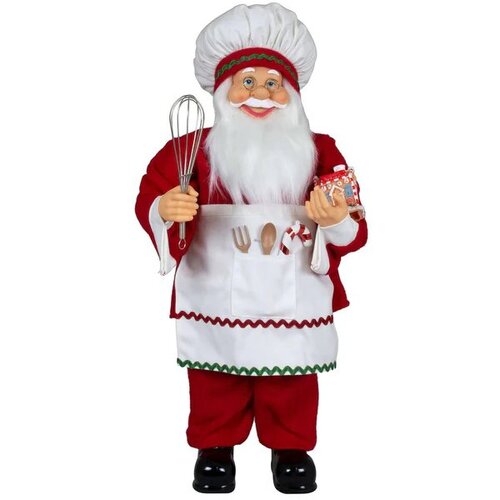 60cm Standing Santa Claus- Johann Chef image