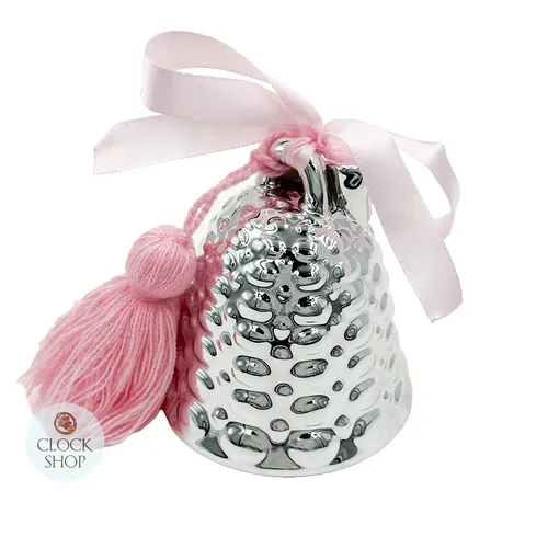 Pink & Silver Bell Music Box (Twinkle Twinkle Little Star) image