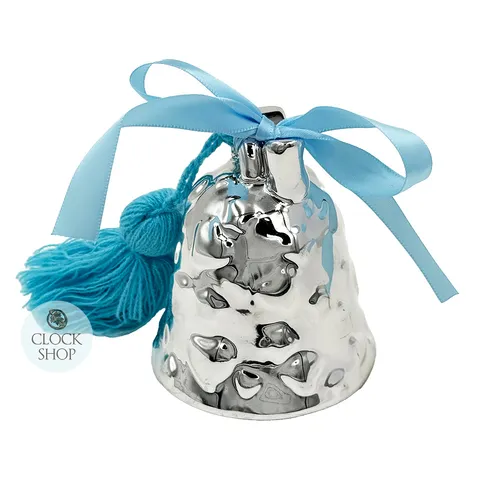 Blue & Silver Bell Music Box (Twinkle Twinkle Little Star) image