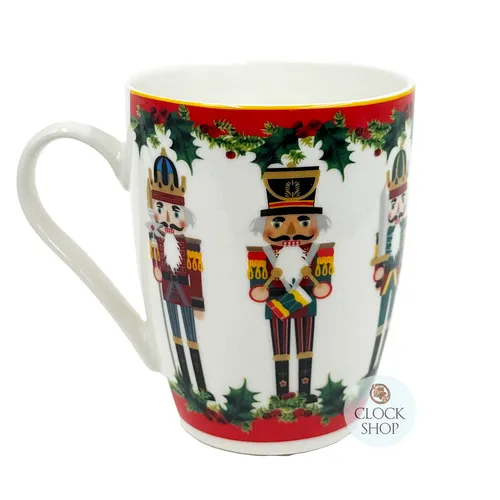 12cm Christmas Nutcracker Porcelain Mug image