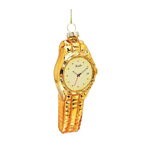 11cm Glass Wristwatch Hanging Decoration image
