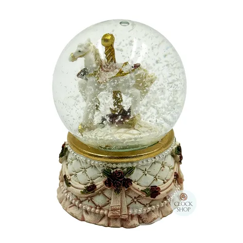 6cm Rocking Horse Snow Globe- Assorted Designs image