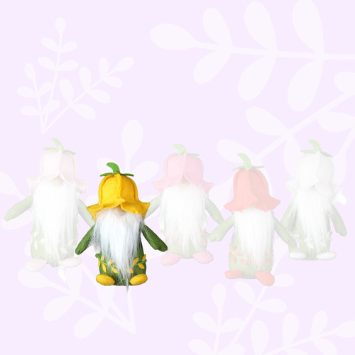 Stanley- The Blossom Bunch | 17cm Yellow Flower Gnome