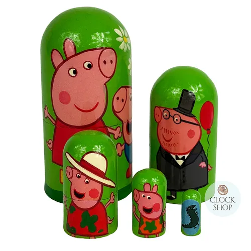 Peppa Pig Russian Dolls- 11cm (Set Of 5) image