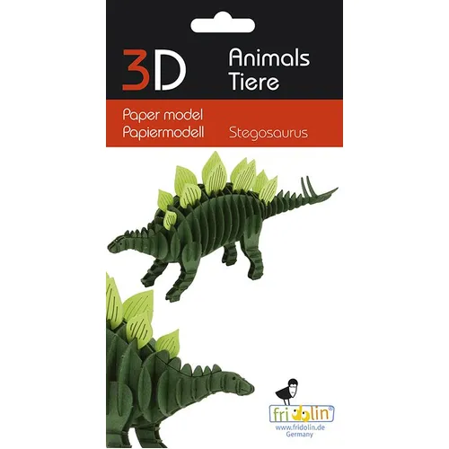 3D Paper Model- Stegosaurus image