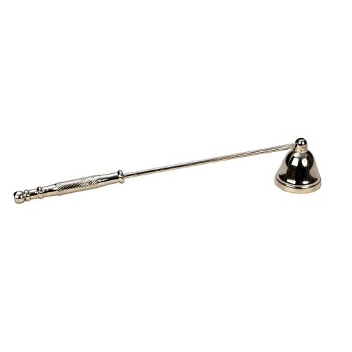 23.5cm Silver Metal Candle Snuffer image