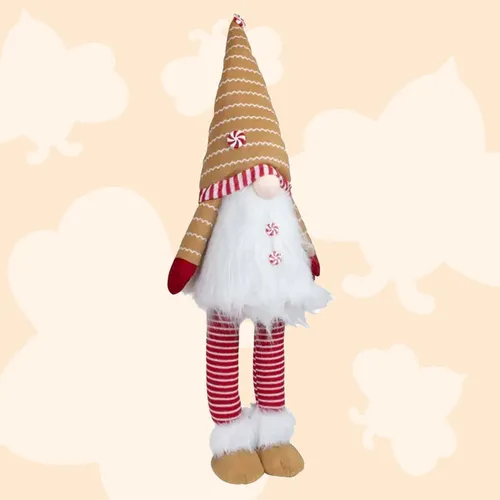 95cm Wiggling Gingerbread Gnome image