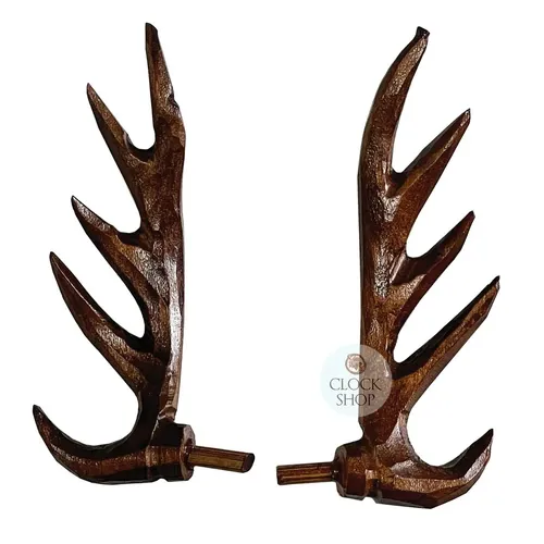 70mm Wooden Cuckoo Clock Antlers To Suit HÖNES Clock (Plain) image