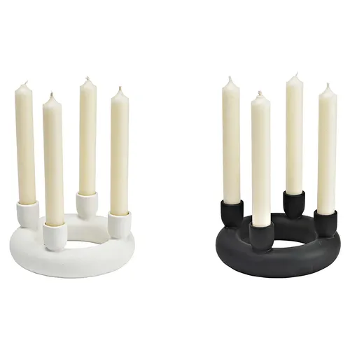 16cm Porcelain Candle Holder- Assorted Designs image