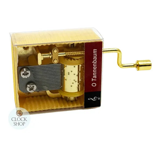 Hand Crank Music Box (Oh Christmas Tree) image