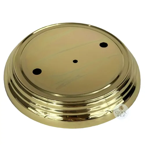 HALLER Anniversary Clock Brass Coated Base Plate (150mm) image