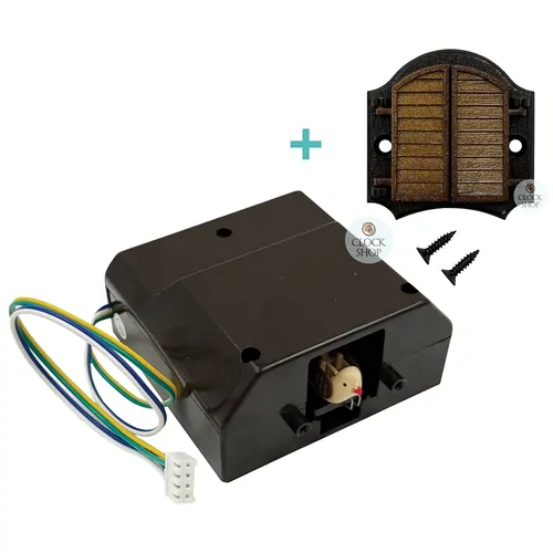 Customisable ENGSTLER Quartz Cuckoo Clock Bird Motor Kit & Door