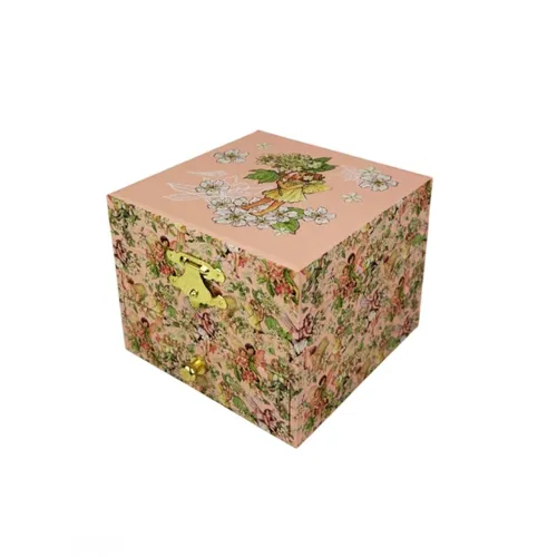 Flower Fairies Spring Cube Musical Jewellery Box image