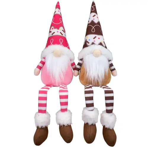 Chip & Berry Sprinkleswirl | 48cm Ice-cream Cone Gnome Shelf Sitter - Assorted Colours image