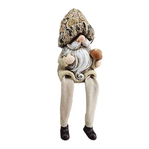 Walter Woodward | 12cm Woodland Gnome With Mushroom