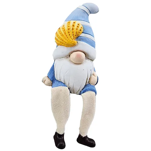 Finn Seabreeze | 11cm Ceramic Gnome Shelf Sitter | Boy