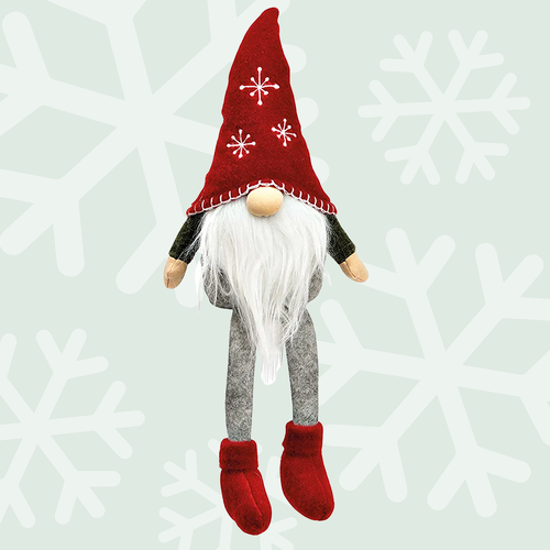 Briar Jingledew | 48cm Christmas Gnome Shelf Sitter