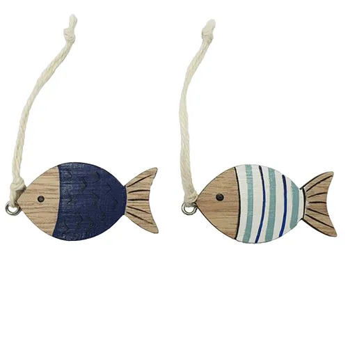 5.5cm Fish Hanging Decoration- Assorted Designs image