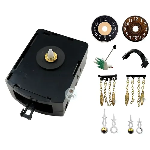Customisable TRENKLE PQ/SQ German Mini Clock Movement Kit (Non Chiming) image