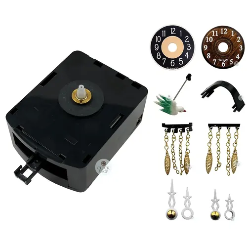 Customisable TRENKLE Quartz Miniature Kuckulino Clock Movement Kit (Chiming) image