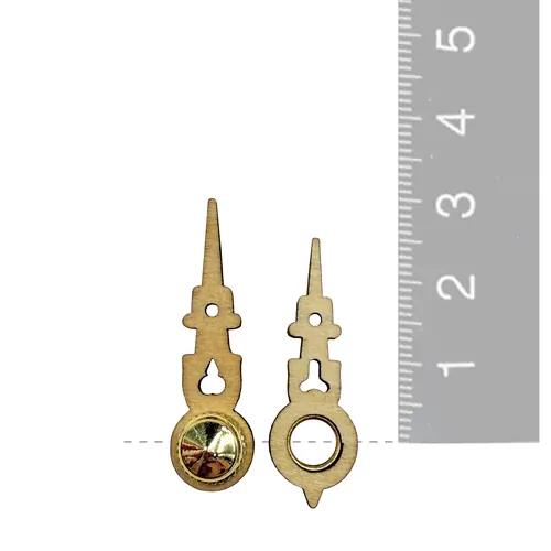 Wooden Quartz Cuckoo Clock Hands By TRENKLE (30mm & 25mm) image