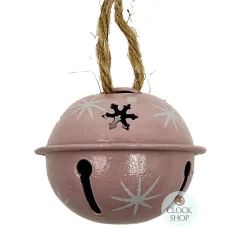 4cm Pink Christmas Bell image