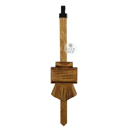 Oak Chalet Style Quartz Cuckoo Clock Pendulum (165mm) image