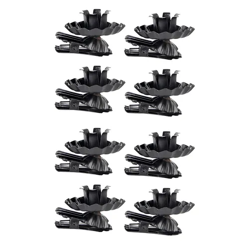 Metal Christmas Tree Candle Holder- Black (Pack Of 8)