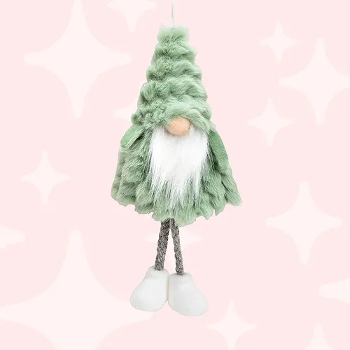 Fred Fluffernook | 20cm Fluffy Gnome Hanging Decoration