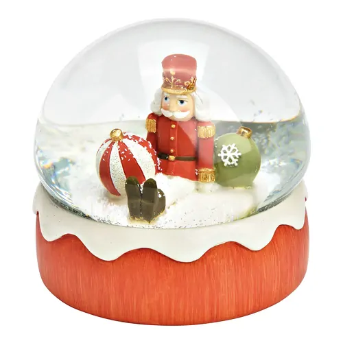 11cm Nutcracker Snow Globe image