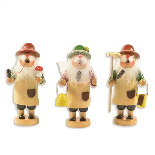 11.5cm Working Man German Incense Burner - Assorted Designs image