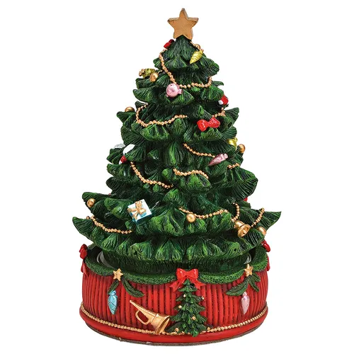 18cm Musical Christmas Tree image
