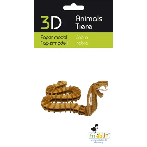 3D Paper Model- Cobra image