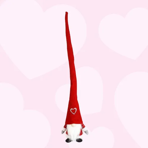 Higgins Valentine | 59cm Gnome With Long Red Hat image