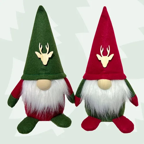 Nicholas & Noel Jingleberry | 19cm Christmas Gnome | Assorted Designs image