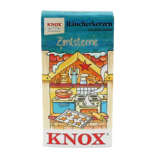 Knox Christmas Bakery Incense Cones- Cinnamon Stars