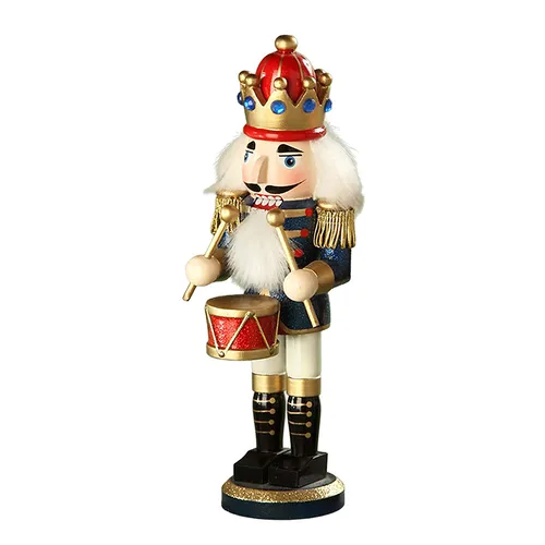 20cm King Nutcracker- Red Hat