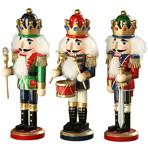 20cm King Nutcracker- Assorted Designs image