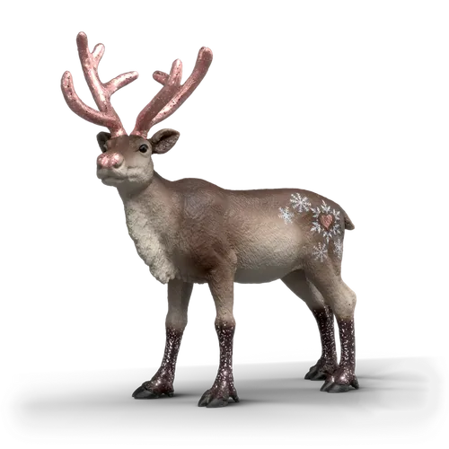 Rose Gold Christmas Reindeer image