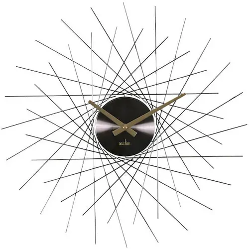 49cm Lohne Nickel Spoke Wall Clock By ACCTIM image