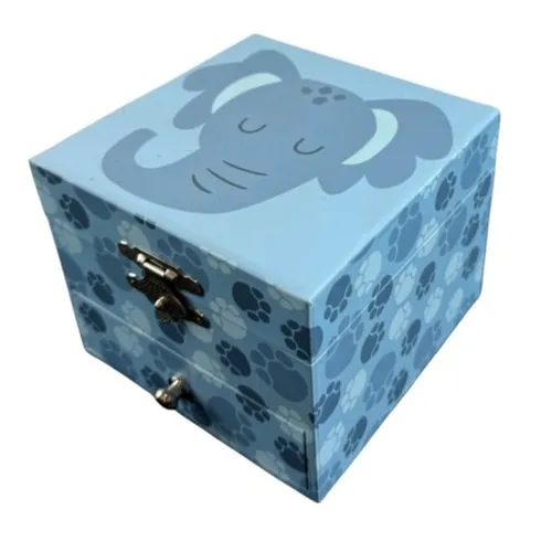 Elephant Musical Jewellery Box (Mozart- The Magic Flute) image